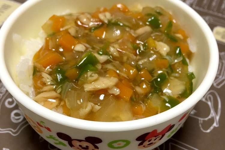 離乳食完了期 野菜たっぷり丼 レシピ 作り方 By びびあん クックパッド 簡単おいしいみんなのレシピが360万品