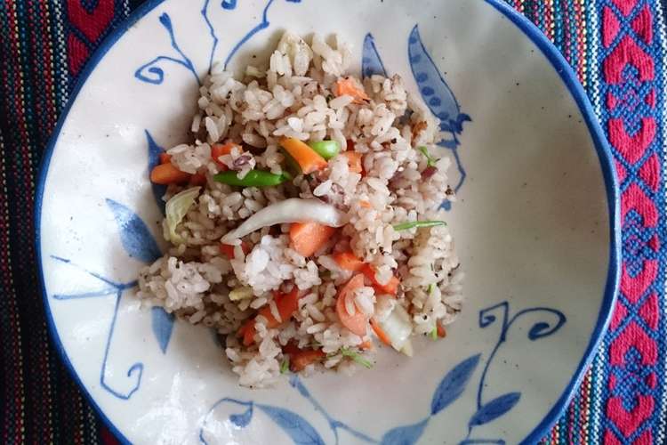 お赤飯の冷やご飯で 白菜人参チャーハン レシピ 作り方 By 適当 キッチン クックパッド 簡単おいしいみんなのレシピが360万品