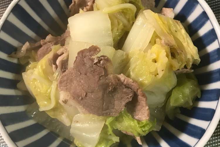 簡単 時短 白菜と豚コマでおばんざい レシピ 作り方 By Lime クックパッド 簡単おいしいみんなのレシピが364万品