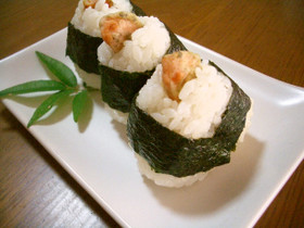 魚肉ソーセージで~なんちゃって天むす~