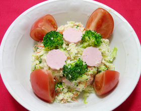 おから de 野菜たっぷりポテサラもどき