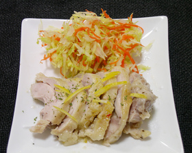 レンジde簡単★ チキンのレモン蒸し★