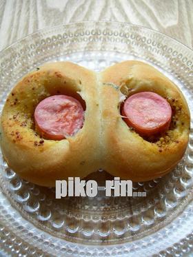●マスタード&ソーセージ de パン●