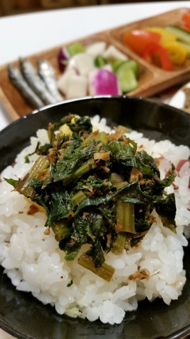 【簡単つくおき】大根の葉&オカカふりかけ