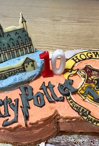ハリーポッター誕生日ケーキ