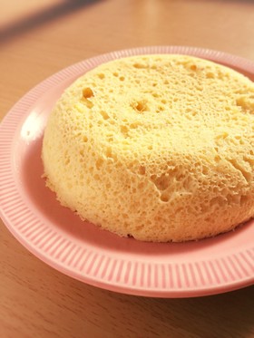 糖質制限◆生おからで簡単レンジ蒸しパン