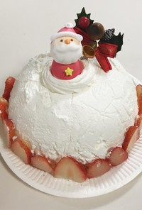 クリスマスのドームケーキ☆
