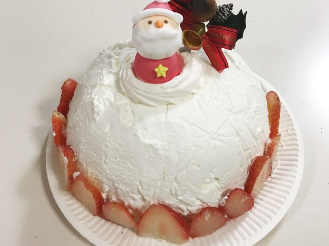 クリスマスのドームケーキ レシピ 作り方 By Atsukocafe クックパッド 簡単おいしいみんなのレシピが350万品
