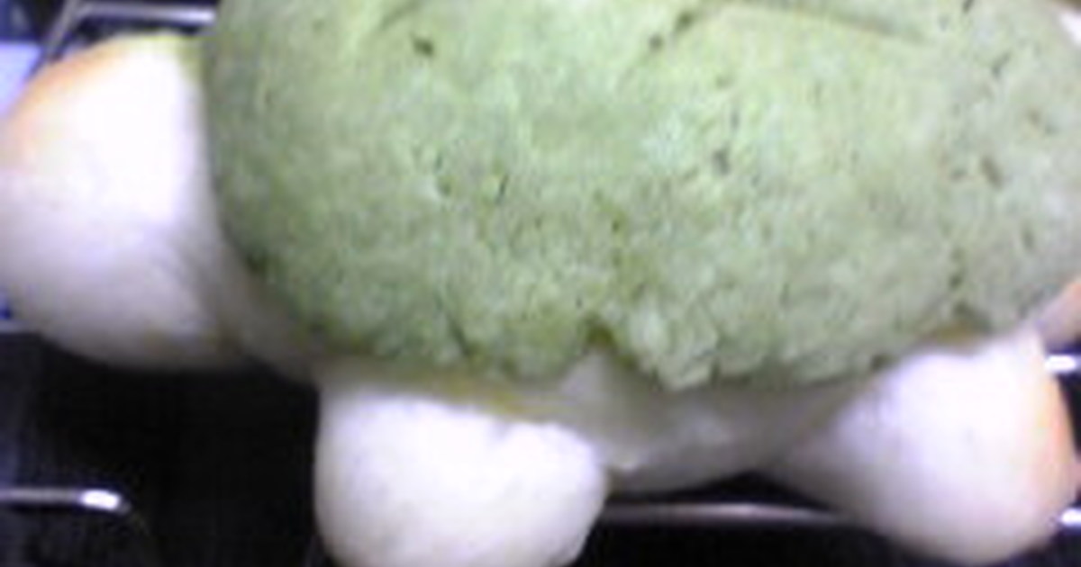 中身が詰まったカメﾒﾛﾝパンo っ レシピ 作り方 By 鯖男とモッキー クックパッド 簡単おいしいみんなのレシピが361万品