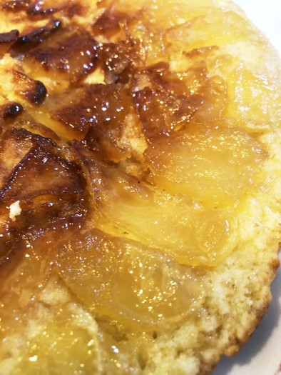 フライパンで簡単！りんごのタルトタタンの写真