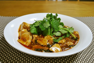 タイ風麻婆豆腐の写真