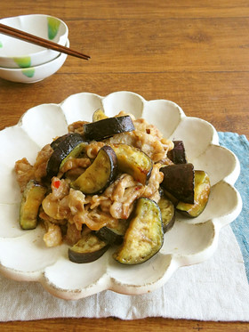 ご飯がススム☆ナスと豚肉の味噌炒め