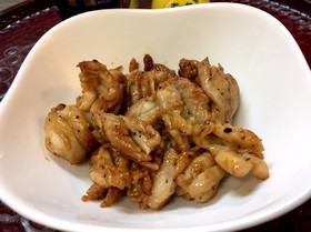 簡単!せせりの香味ペースト焼き(^^)