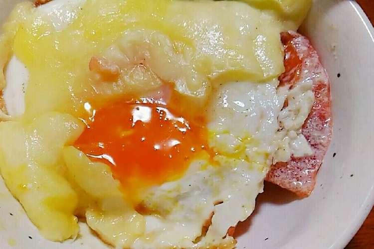 旨 トマトと半熟目玉焼きのマヨチーズ焼き レシピ 作り方 By ぴかっち クックパッド 簡単おいしいみんなのレシピが360万品
