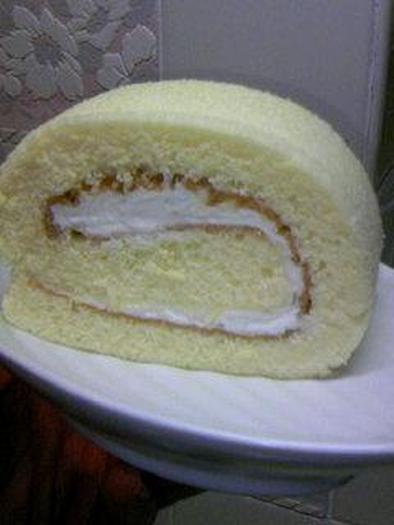 簡単ふんわりロールケーキの写真