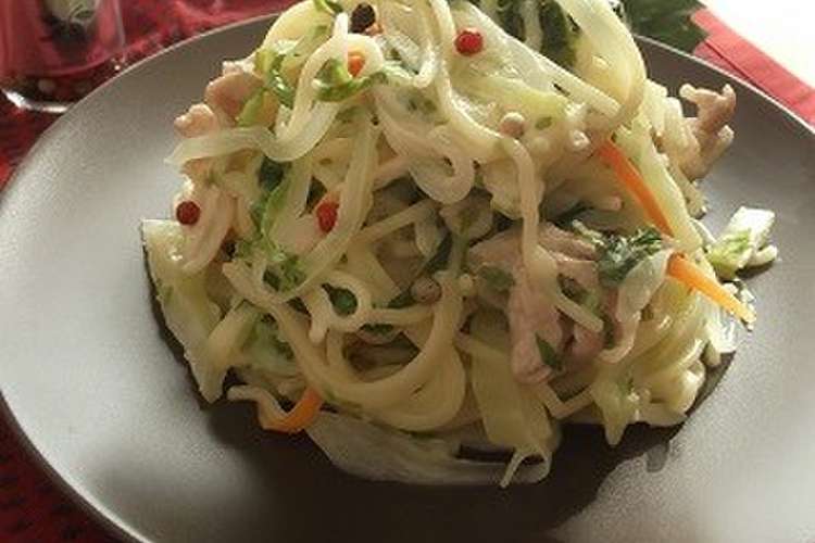白菜と豚肉のチーズクリーム焼きそば レシピ 作り方 By まんまるらあて クックパッド 簡単おいしいみんなのレシピが360万品