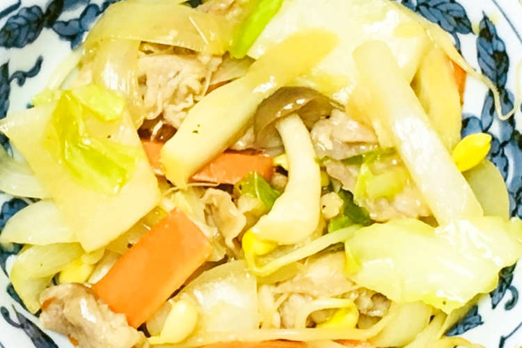 簡単シャンタン野菜炒め レシピ・作り方 By ☆ミナト☆ 【クックパッド】 簡単おいしいみんなのレシピが362万品