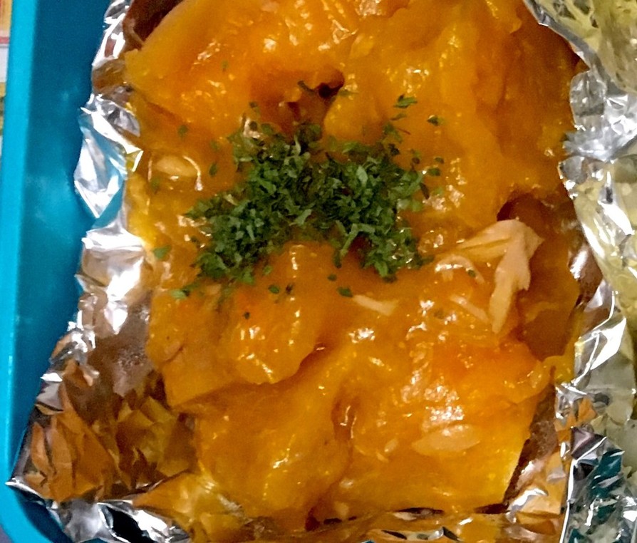 鶴首かぼちゃの洋風煮物 ツナ和えの画像