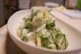 あっさりと♡みぞれ酢の物