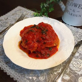とにかく簡単!鶏肉のトマト煮込み♡