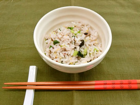 雑穀菜めし