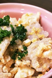 デリ風☆里芋と卵のポテトサラダ