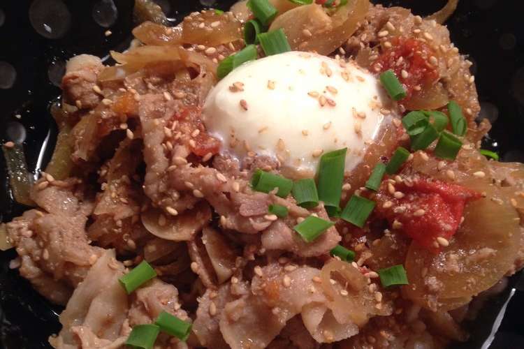 豚肉のヘルシースタミナ丼 レシピ 作り方 By おじゃこむまろん クックパッド 簡単おいしいみんなのレシピが352万品