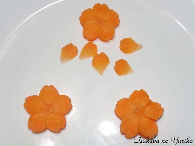 すべての美しい花の画像 綺麗な花 人参 飾り 切り