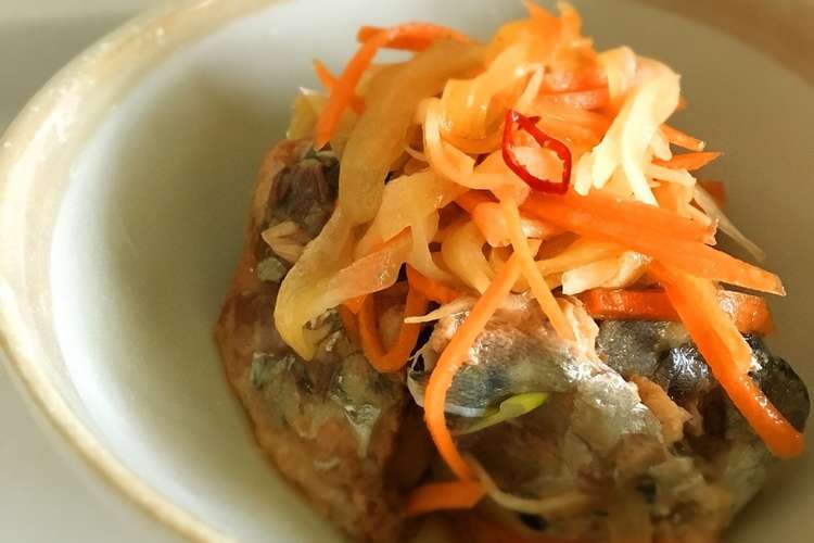 簡単すぎで栄養満点 サバ缶の南蛮漬け風 レシピ 作り方 By さぉぽんぽん クックパッド 簡単おいしいみんなのレシピが353万品