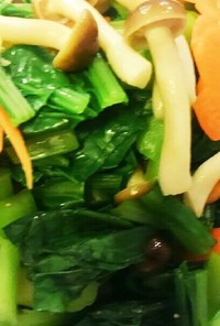 緑菜でソテーと❤玉子スープ❤ゆりさん風