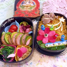 天使とひつじかい★カレーピラフ弁当