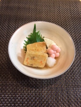 業務用介護食 寄せゆばけんちんの揚げだし