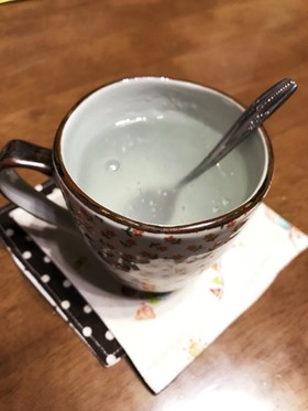 片栗粉でくず湯☆あったか葛湯で風邪予防