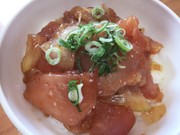超簡単★鮪と玉ねぎの中華風漬け丼の写真