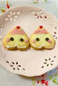 クリスマス☆簡単サンタクッキー♪
