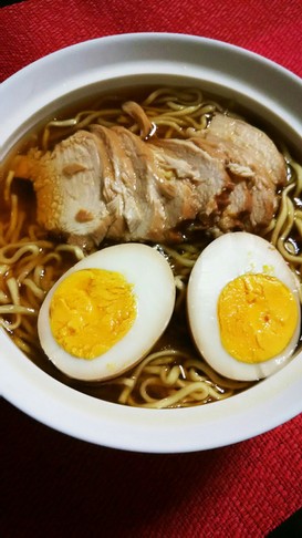 圧力鍋で時短!鶏むね肉でチャーシュー!