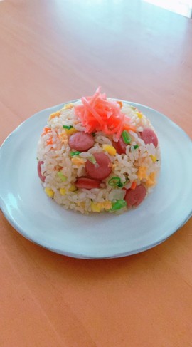 ⭐チャーハン味の炊き込みご飯⭐炊飯器で