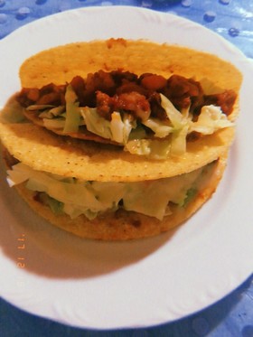 チリパウダー無し!カレー粉でタコス