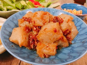 絶品♡子供も大好き!雷こんにゃく