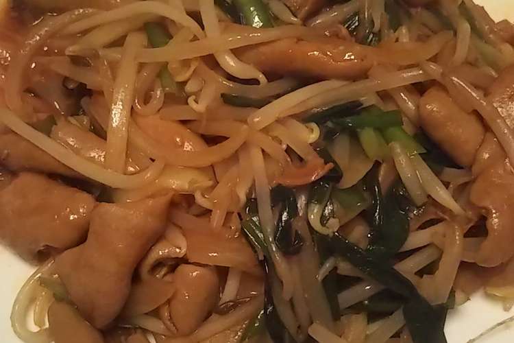 こてっちゃんニラ野菜炒め レシピ 作り方 By Mikyuzo クックパッド 簡単おいしいみんなのレシピが366万品