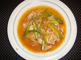 野菜たっぷり豚バラのこってり煮