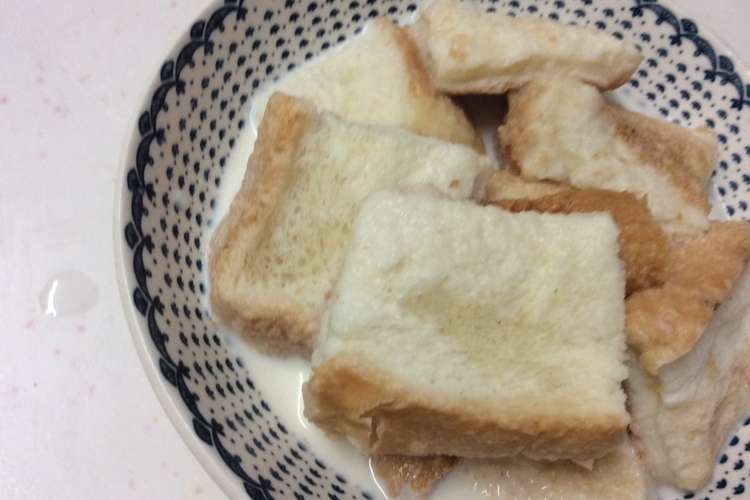 超簡単 ５分で出来るトロトロのパンがゆ レシピ 作り方 By みぽりんクックママ クックパッド 簡単おいしいみんなのレシピが366万品