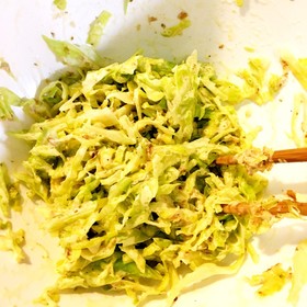 レンジで2分ツナがなくてもツナ風サラダ!
