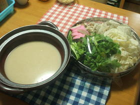ごま豆乳鍋