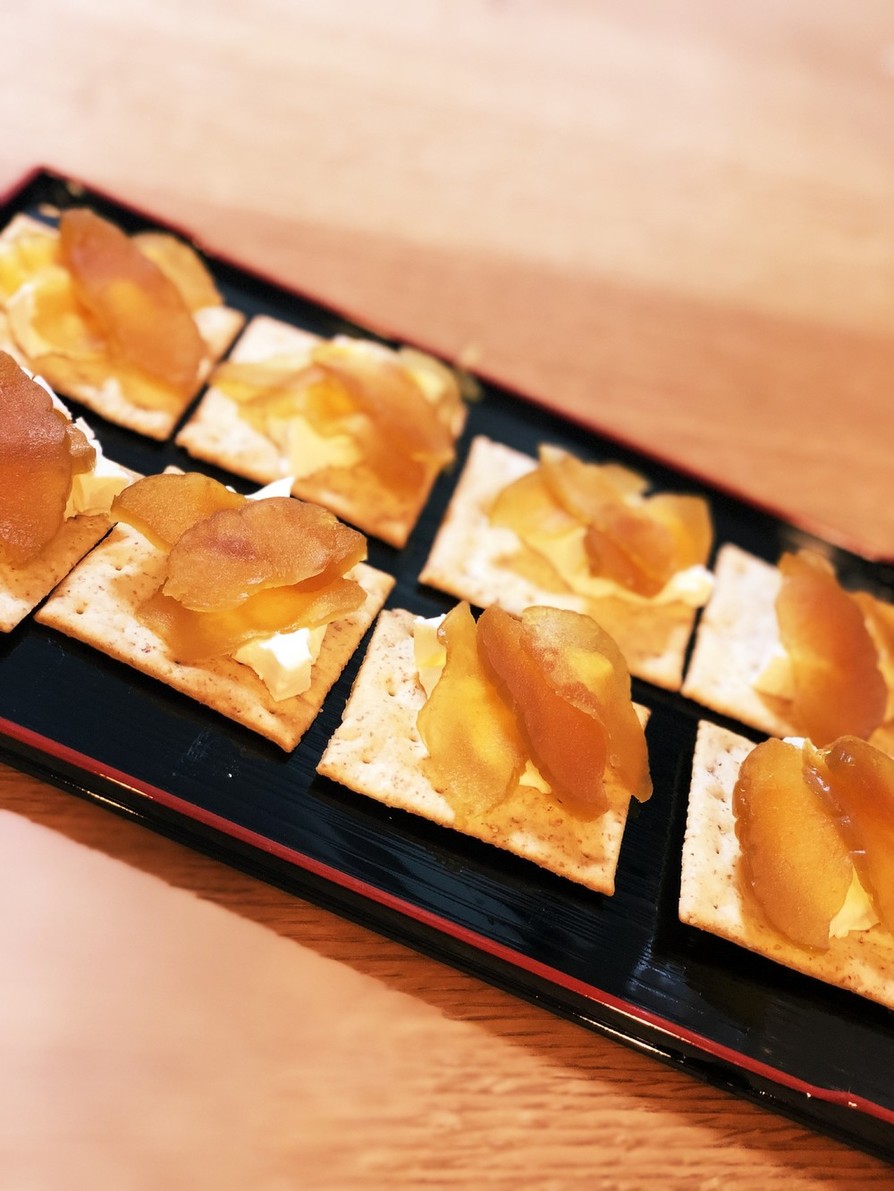 クリームチーズ奈良漬の画像