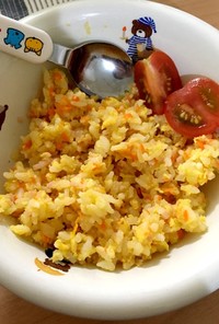 幼児食 卵チャーハン