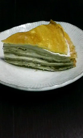 小麦粉なしのミルクレープ