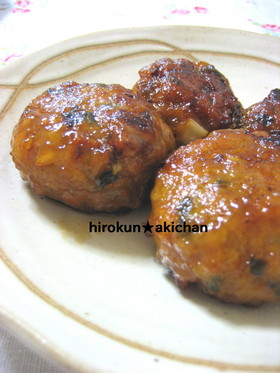 お弁当に♪餃子バーグ