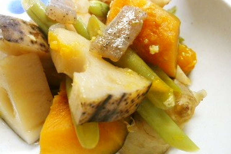 まんねり解消 減塩南瓜の煮物みかん風味 レシピ 作り方 By ちひろo クックパッド