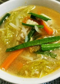 ★名古屋市の人気給食★ピリ辛スープ